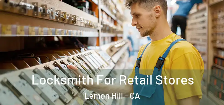  Locksmith For Retail Stores Lemon Hill - CA
