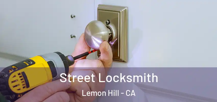  Street Locksmith Lemon Hill - CA